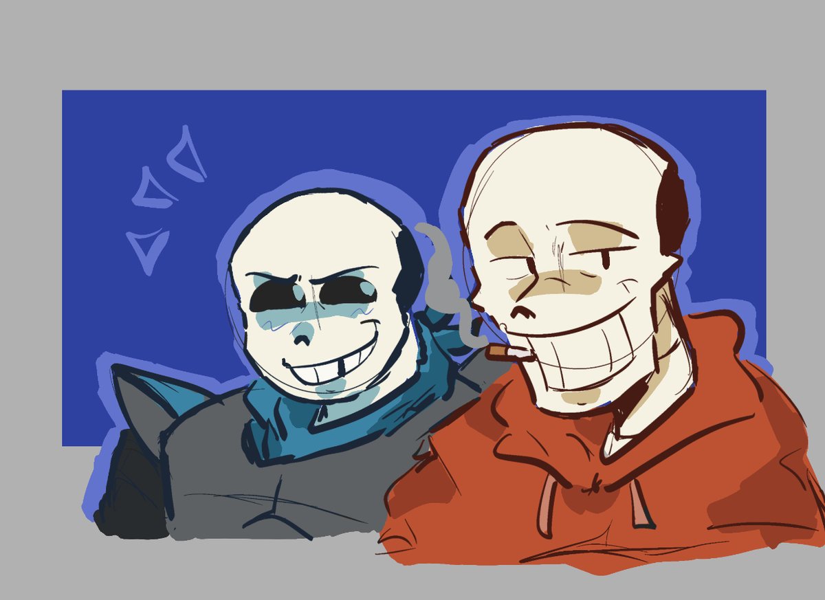 this is the only time ill draw underswap