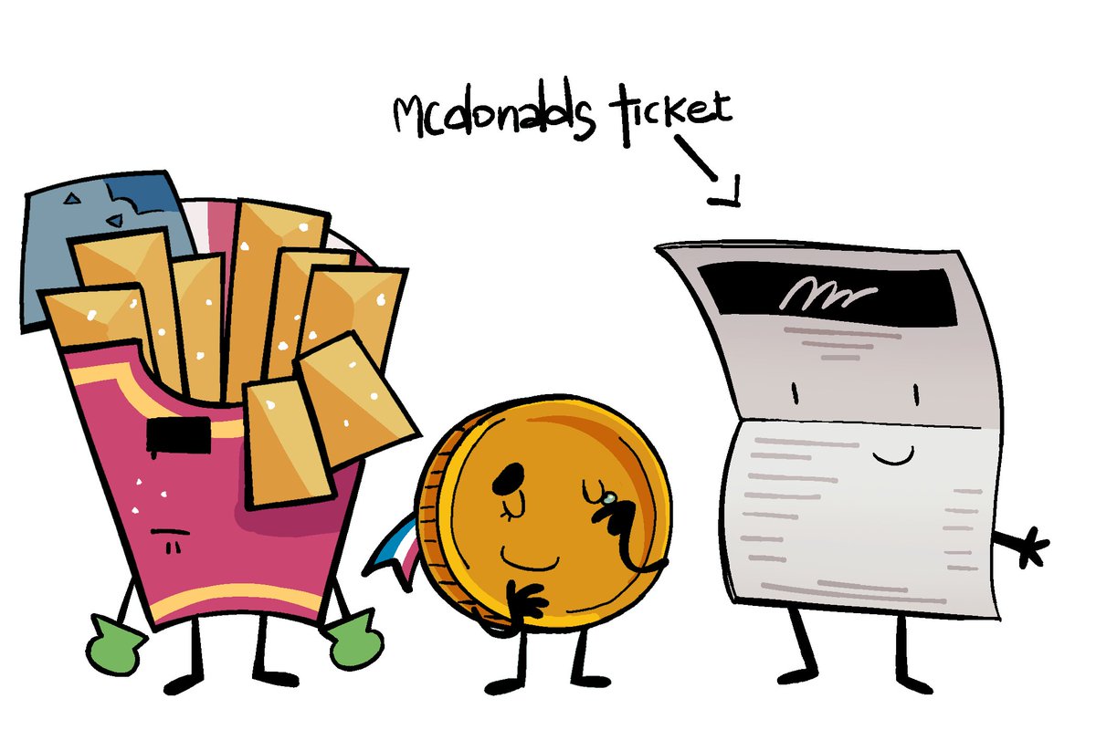 my awesome coinfries fanchild #bfdi #osc