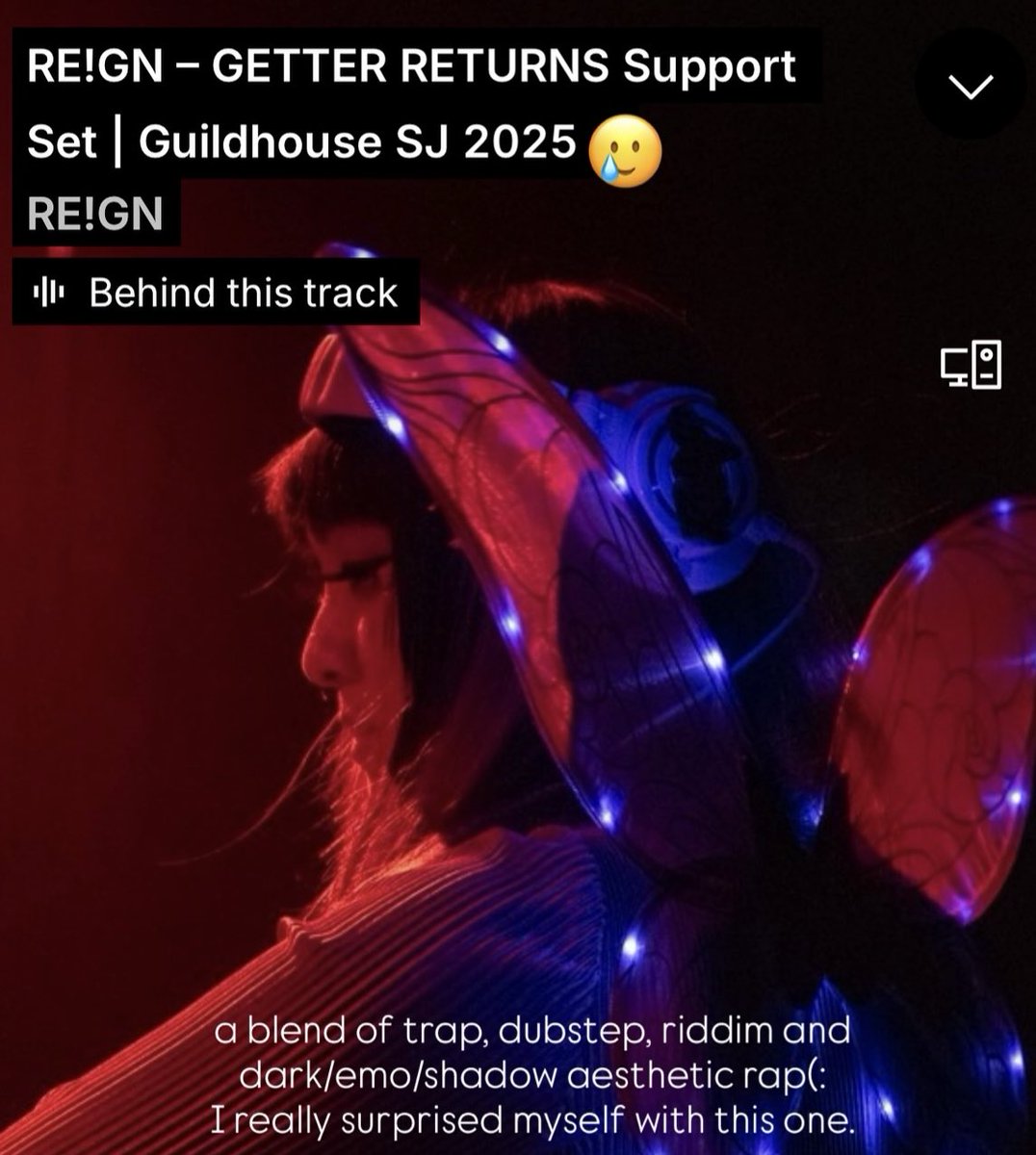 ICYMI💜 My support set for <a href="/GetterOfficial/">G</a> is up now! Best Halloween of my life👻👑

on.soundcloud.com/k1MxX4Qn1ubFhp…