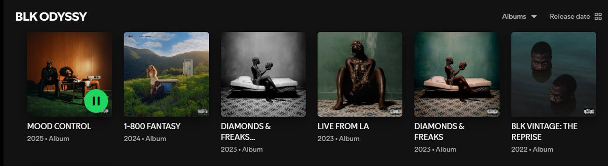 niggas need to tap into blk odyssy cause his discography is STUPID