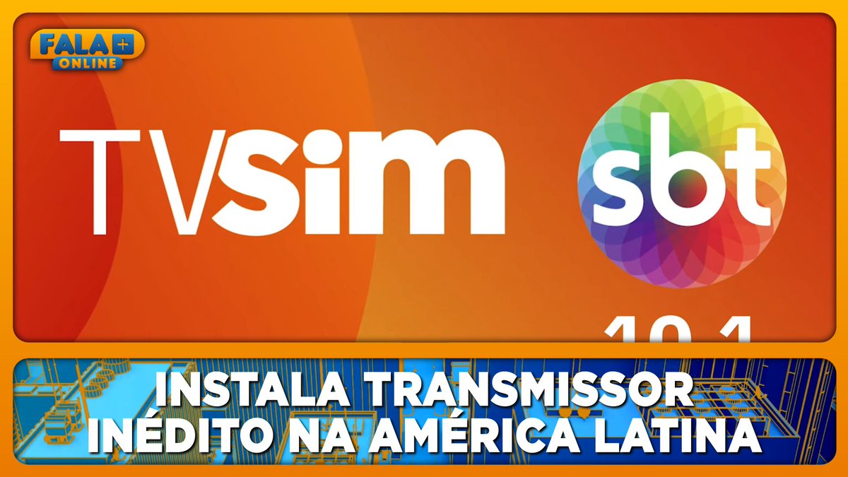 falamaisonline's tweet photo. TV Sim instala transmissor inédito na América Latina.
https://t.co/lYuE1w1pwp

#TVSim #SBT #Televisão #FalaMaisOnline https://t.co/UJ57PyrGQ4