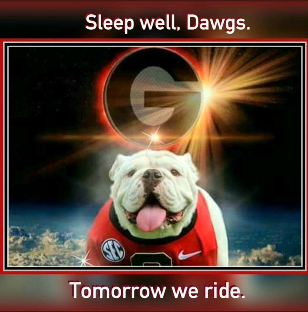 BonnieWatson01's tweet photo. #GoDawgs 🔴🐶⚫️ #BeatMissState 
      #HowAboutThemDawgs https://t.co/hnGTr4bgA2