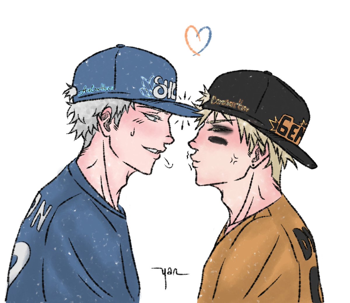 two silly pros after playing

#todobaku #tdbk #bktd