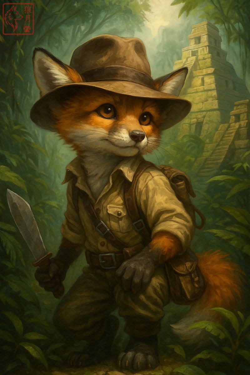 wolfyluna1's tweet image. Little Explorer.