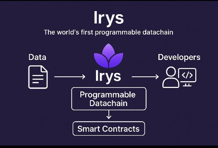 Pabsofweb3's tweet image. Irys is a next-generation blockchain known as the world’s first programmable datachain .
@irys_xyz Backed by $10 million in funding, it aims to power a new data economy where information becomes both intelligent and valuable.