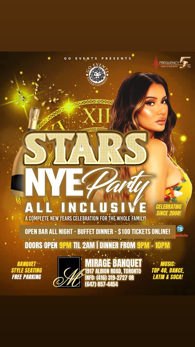 I have tickets on hand $100 great deal come an celebrate with us 
Text me at 6478574454