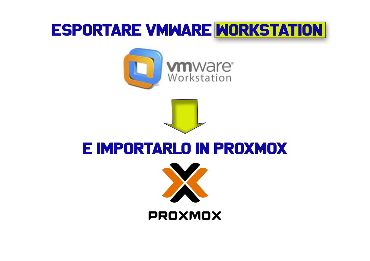 domingorocca's tweet photo. #proxmox #migration #vmware
https://t.co/7iFLPSlEGu https://t.co/HZf1r5xV9p