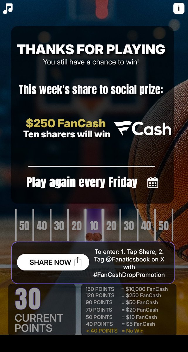 Eve629's tweet photo. Play the #FanCashDropPromotion today

⁦@FanaticsBook⁩  https://t.co/amrmlPhevf https://t.co/FjjZu4P6N4