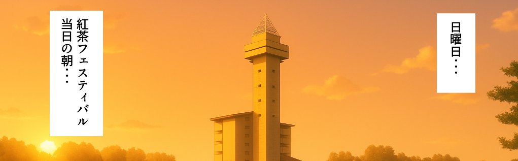 最新ページ更新しました！
漫画の世界では当日の朝ですが、現実世界では明日11月9日は #紅茶フェスティバルin尾張旭 です！
皆様ぜひ #尾張旭市 にお越しください
※円空仏は現在スカイワードあさひにはありません。ご注意ください
#紅茶
#漫画が読めるハッシュタグ
#紅茶戦士アッサミーナ