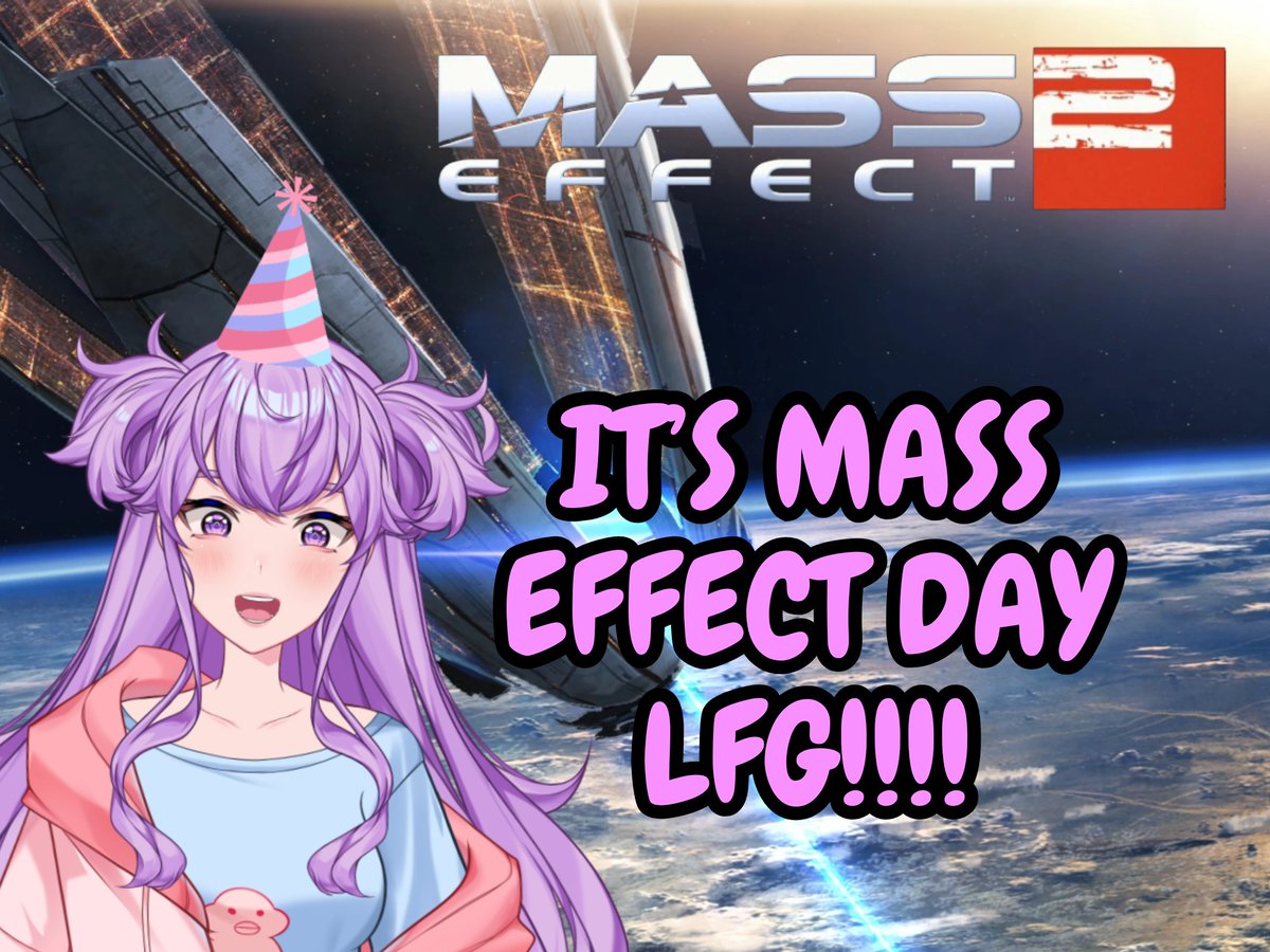 it's time to celebrate N7!!! it's mass effect day!!!
time for us to attempt to finish? mass effect 2 (idk if we'll actually finish it BUT WE SHALL TRY!!!)

🔗 IN BIO!!!