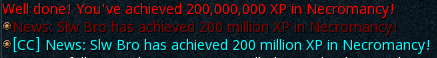 200m Necromancy!