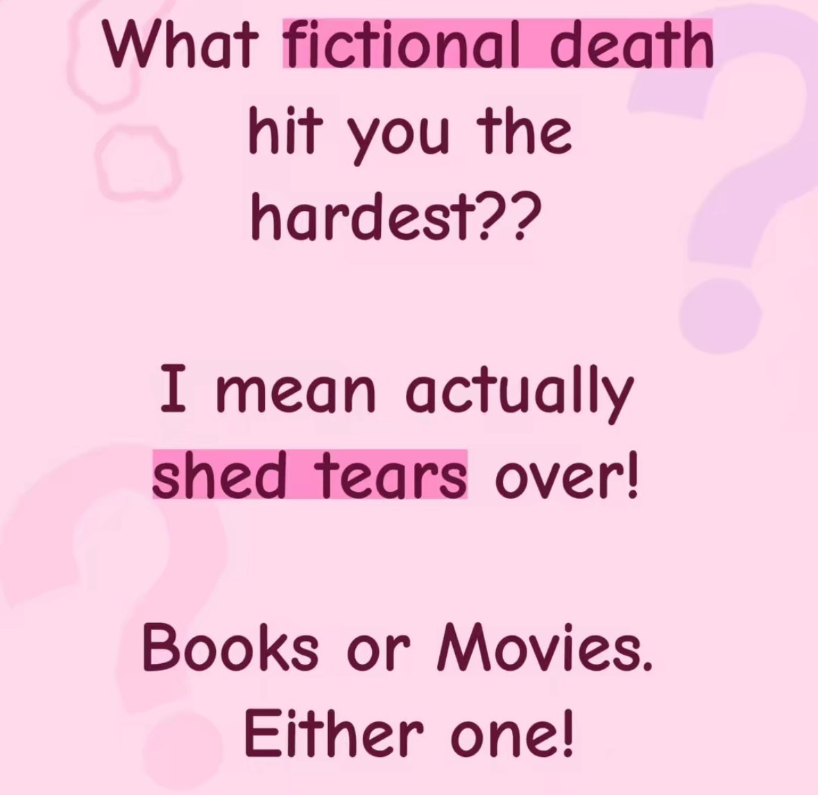 FarmGirlCarrie's tweet image. I’ll go first: 
Shelby’s death in the 
movie Steel Magnolias…
