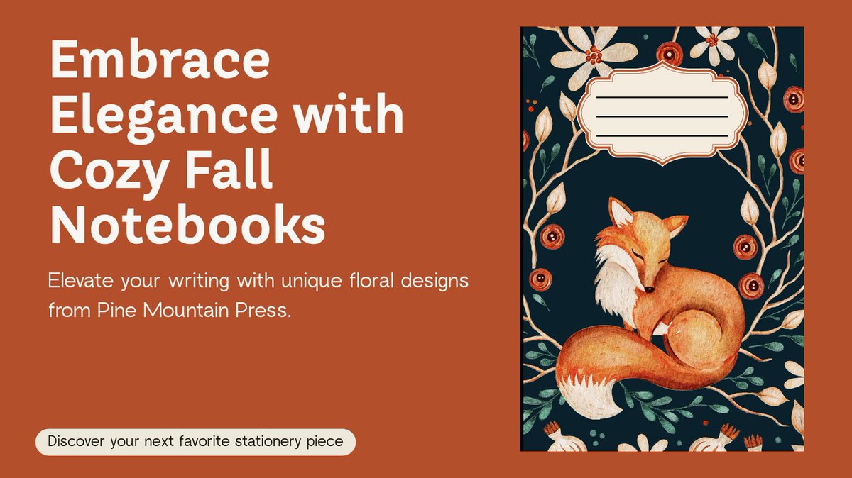 Falling leaves, falling in love with new ideas 💭 Our cozy journals are made for sweater-weather writing sessions.
🍂 #CozyJournaling #FallVibes #GratitudeNotebooks

🖊️Amazon universal link:  mybook.to/GIvE