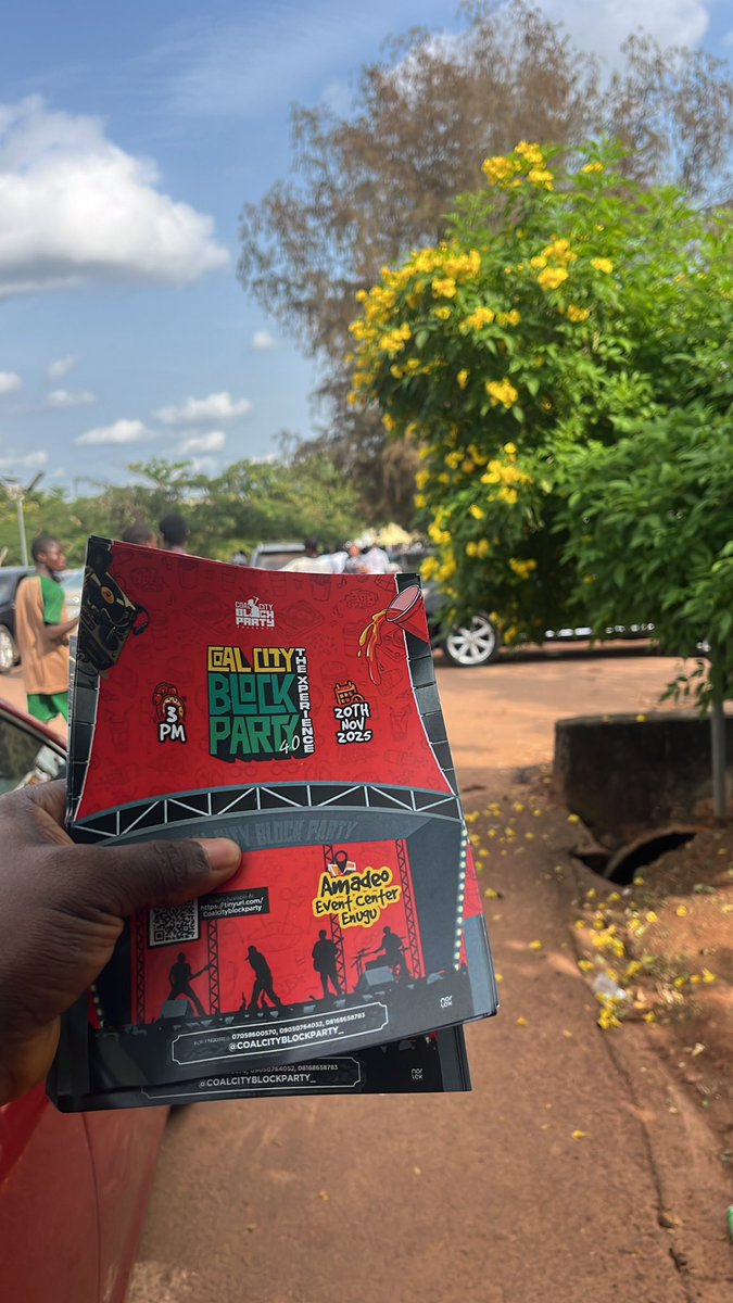 CoalcityblockP's tweet photo. @Khaytweets Coal city block party happening on the 20th of November at Amadeo event center Enugu . https://t.co/GDf9xrIEJx