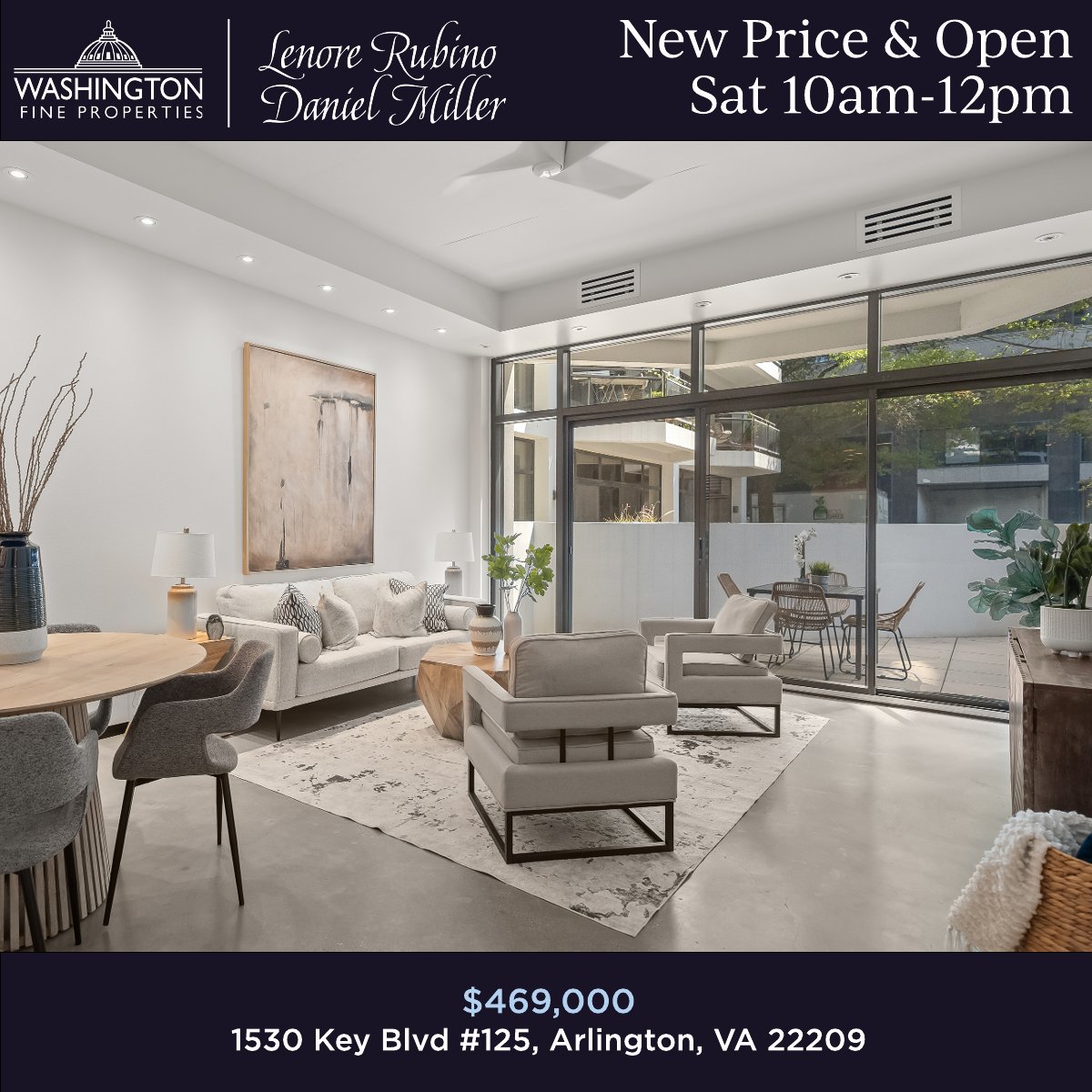 LenoreRubino's tweet photo. #newprice &amp; #openhouse Sat(11/8) 10am-12pm

Not many condos offer a 375 sq. ft. patio. This Atrium beauty is one-of-a-kind—don’t miss your chance to tour!

#ArlingtonRealEstate #VAhomes  #LuxuryHomes #forsale #virginiahomes #VirginiaRealEstate #virginialistings https://t.co/iZDoOdKHer