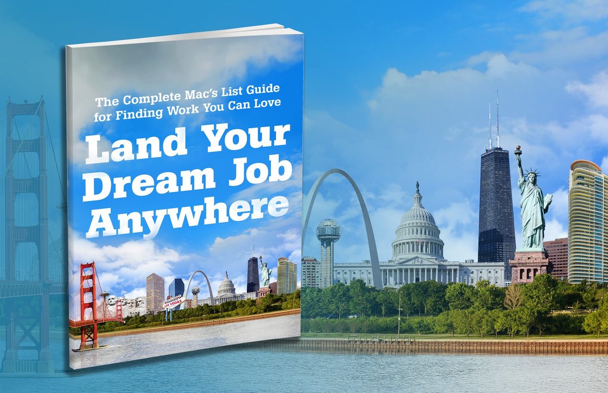 Tired of the endless #JobSearch? Stress no more! Cut months off your search with the proven strategies and expert advice in our "Land Your Dream Job Anywhere" <a href="/Macs_List/">Mac's List</a> book. 📚 #CareerAdvice ow.ly/ONzq50XlfHA