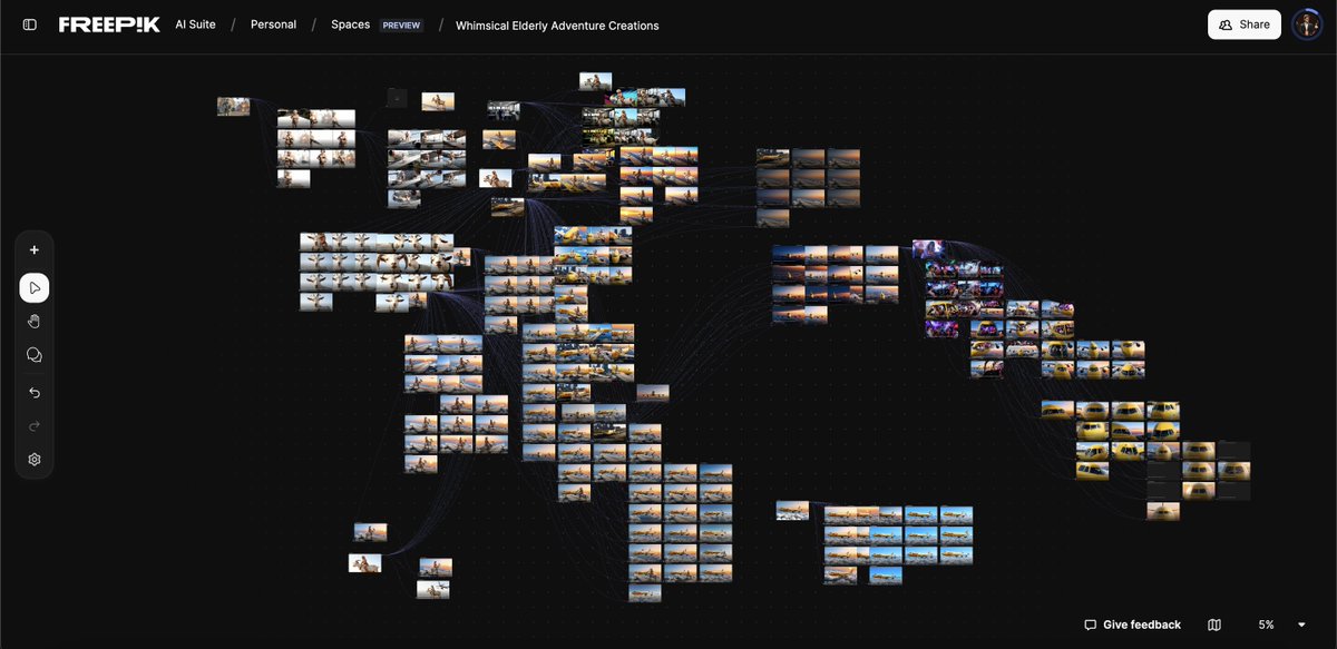 brictale's tweet photo. As a side note, here are the frames I had to generate for 10s of the next AI video that we're preparing. At least @freepik makes it easy to visualise.

(3/3) https://t.co/uSIP2UlVIi