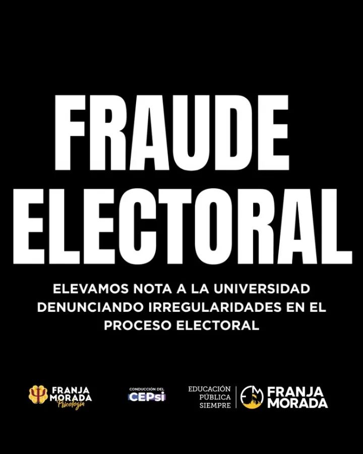 fmpsicounlp's tweet photo. FRAUDE ELECTORAL 

Durante el día de hoy estuvimos observando que están dejando votar con sobre color blanco y no con sobre de color rosa a personas que no cumplen con la condición para hacerlo. 

(1/3) 🧵 https://t.co/StT9sMhNXP