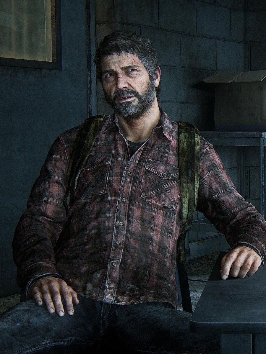 it's the way joel has never sat down &amp; NOT manspread.... it's fucking heavy