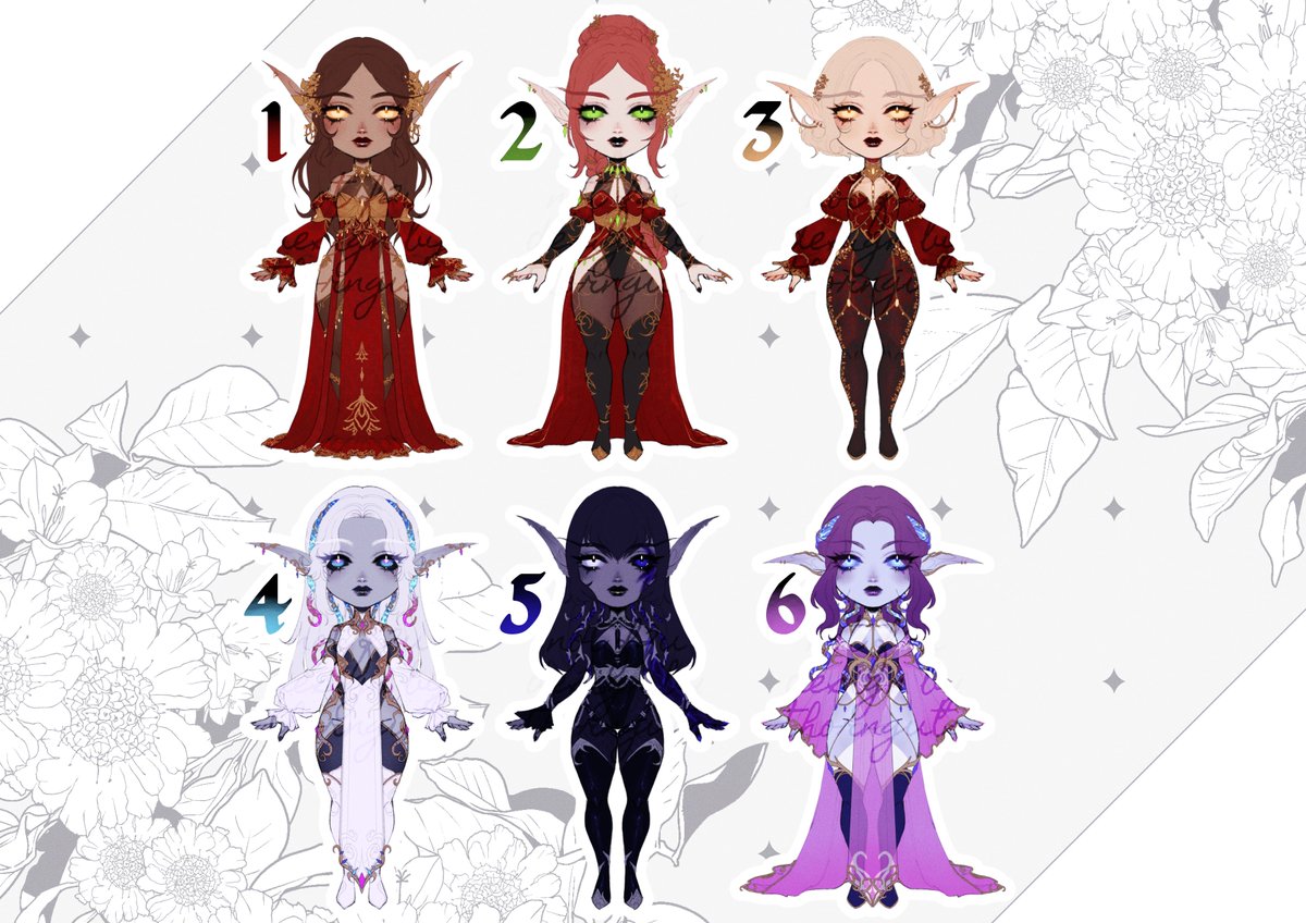 big big batch !!

each is for 30€
available on kofi ☕️

RTs appreciated !