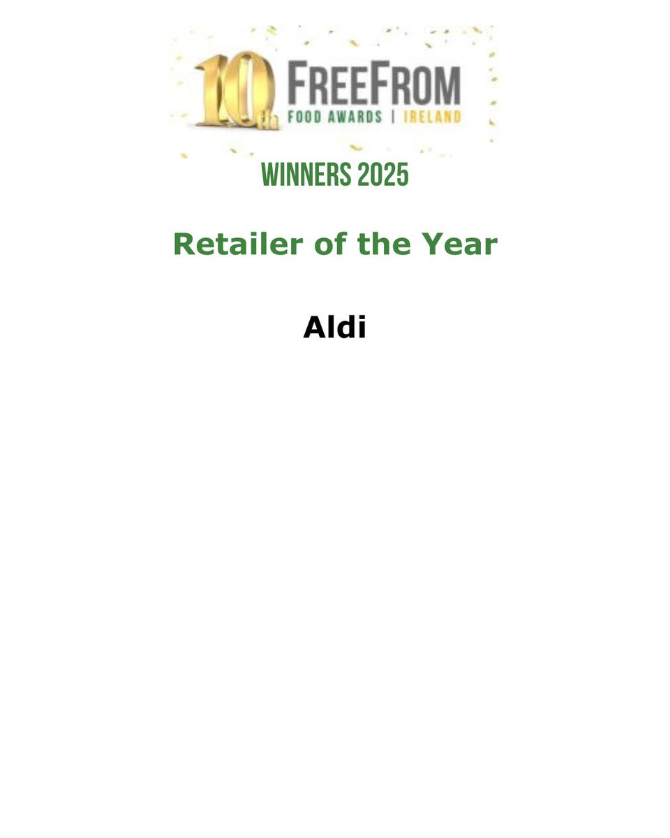 FreeFrom Food Awards tweet media