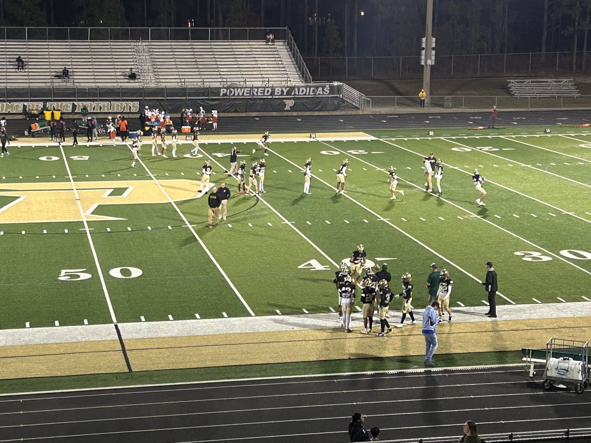 MooreSportRadio's tweet photo. FB: Chambers @ Pinecrest. Round 1 of the 8A West football playoffs in  Southern Pines. We are LIVE at 6:30 with kickoff at 7 pm. #goPinecrest #run910 #hsotscores https://t.co/R0wGU5LU31