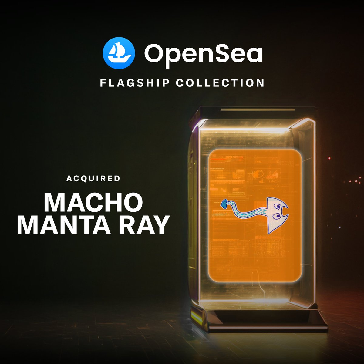 Joining OpenSea’s Flagship Collection…

<a href="/veefriends/">VeeFriends</a>, a hand-drawn collection of characters by <a href="/garyvee/">Gary Vaynerchuk</a> that turned positive traits into a global movement of character, community, and creativity.

Welcome home, Macho Manta Ray.

More below.