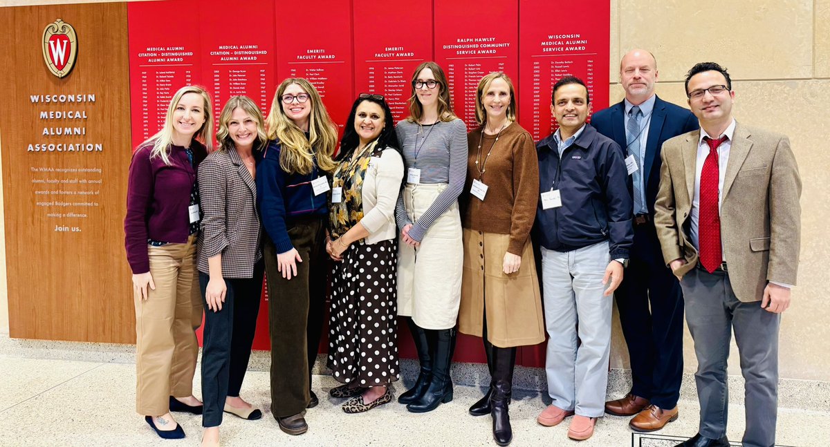 MCW faculty and APPs from the Division of General Internal Medicine had a great time at the Update in Hospital Medicine hosted by UW–Madison! It was an amazing day of learning, sharing ideas, and connecting with colleagues from across Wisconsin.<a href="/uw_medicine/">University of Wisconsin Department of Medicine</a> <a href="/KurtPfeifer/">Kurt Pfeifer</a>