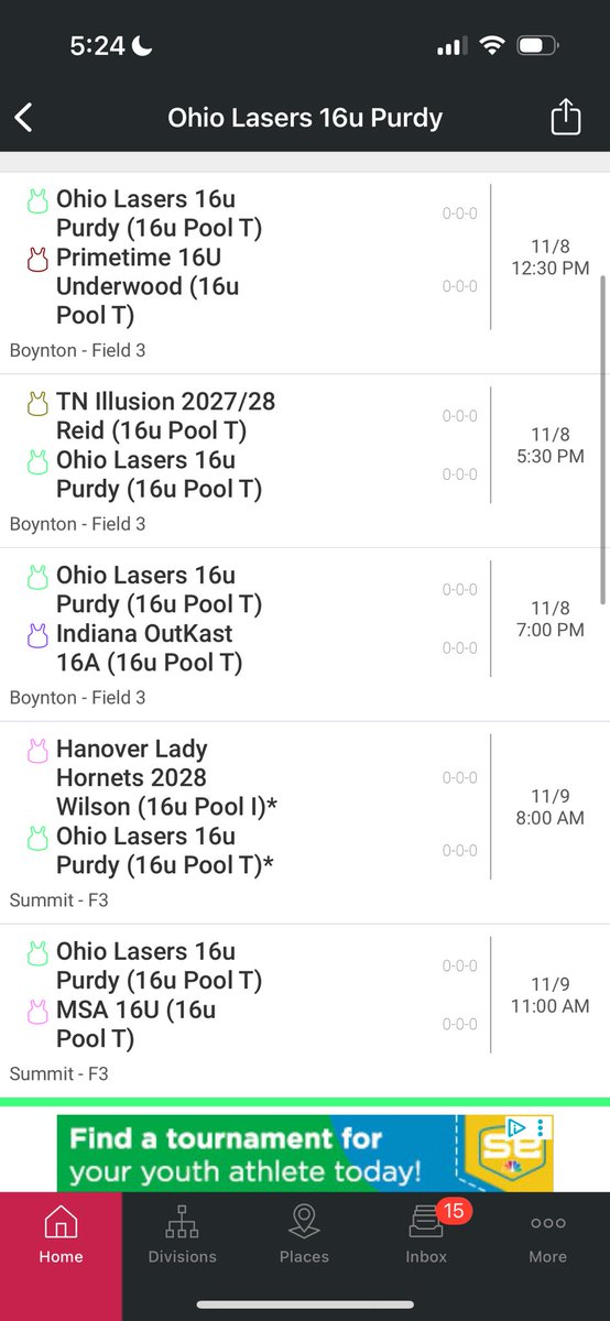 We will be at Scenic City in Tennessee this weekend! Come check us out! <a href="/MSUEaglesSB/">Morehead State Softball</a> <a href="/CMUSoftball/">CMU Softball</a> <a href="/HoyaSoftball/">Georgetown Softball</a> <a href="/CuseSB/">Syracuse Softball</a> <a href="/NYUSoftball/">NYU Softball</a> <a href="/OhioBobcatSB/">Ohio Softball</a> <a href="/KentStSoftball/">Kent State Softball</a> <a href="/jcu_softball/">JCU Softball</a>