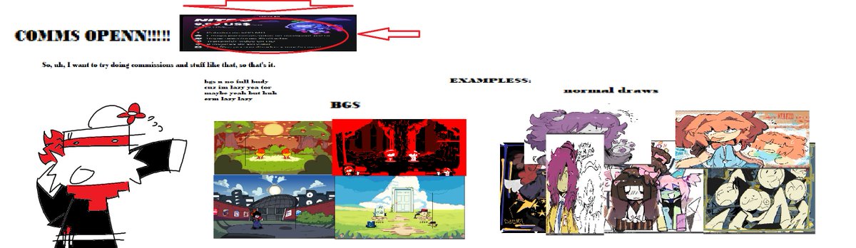 ok so huh
comms. open. 4 slot.s yeah im hungry for nitro erm yeah

dc contact: domarinoitshere
#commissionsopen #hola