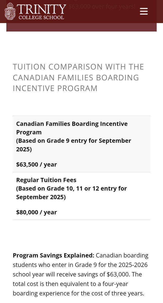 For everyone complaining about the public school system I found a deal for you at a private achool, 4 years for the price of 3.