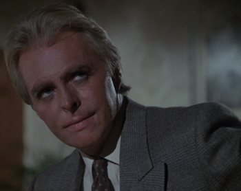 Richard Lynch as John Bradford Horn, the bad guy for tonight's episode of Airwolf