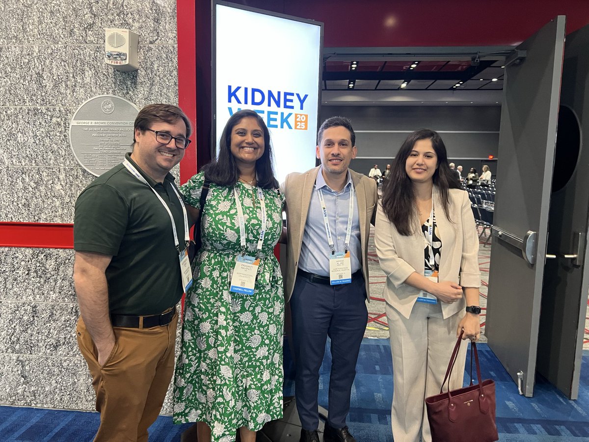 ASN Kidney Week 2025!
#kidneywk
<a href="/NU_Nephrology/">Northwestern Kidney</a> <a href="/cybeleg1/">cybele ghossein</a> <a href="/awssealani/">Awsse Al-Ani</a>