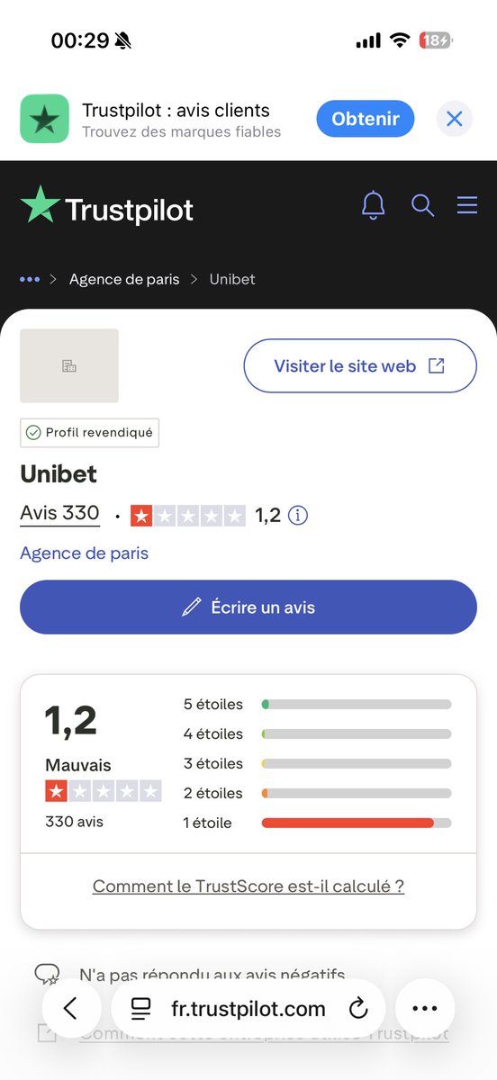 theo69prono's tweet photo. «Je parie qu’en ARJEL j’ai peur de me faire scam HA»

Je comprends d’un coté mais faut se réveiller, l’ANJ ne vous protège pas, au contraire

J’ai test 80% des sites ARJEL et HA, les 2 seuls qui m’ont scam?
Unibet 4000€ bloquer 8 mois
Wina fermeture de compte après 10K€ de gain https://t.co/CG9E7lZcmf
