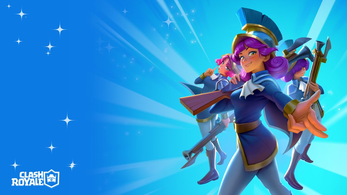 ClashRoyaleJP's tweet photo. 三銃士の壁紙を配布中！🫳🏻

#クラロワ https://t.co/XamIx0v5qz