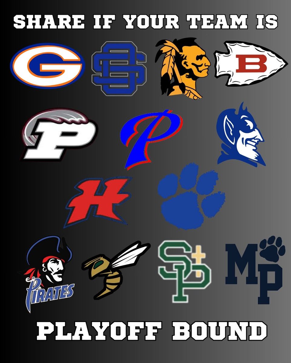 AnsleyBrentTV's tweet image. SHARE if your High School Football team punched their ticket to the 2025 Playoffs!🏈🔥

***Will be be monitoring George County/Jim Hill game for possible addition***