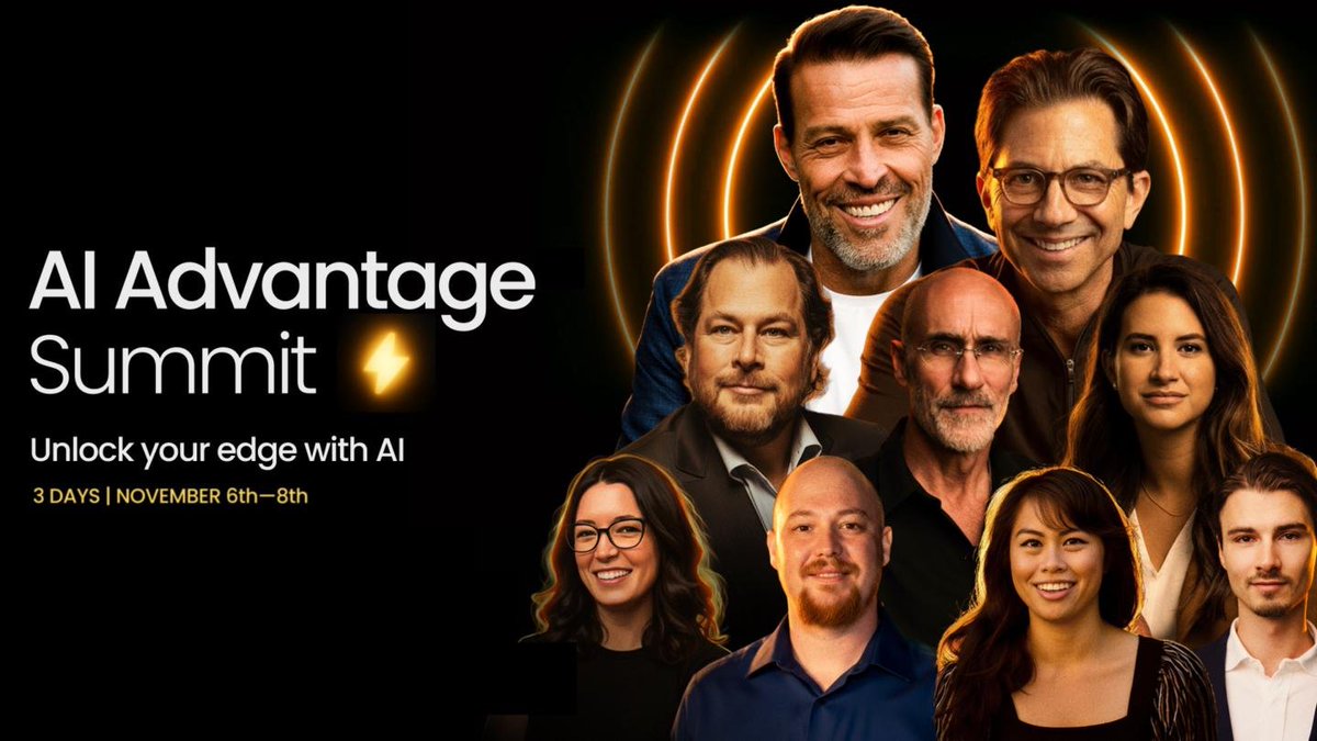 LadyElenaUK's tweet image. Tony Robbins AI Summit
6 - 8 November Online
skool.com/the-ai-advanta…
#Edutech #TonyRobbins
#EdChat