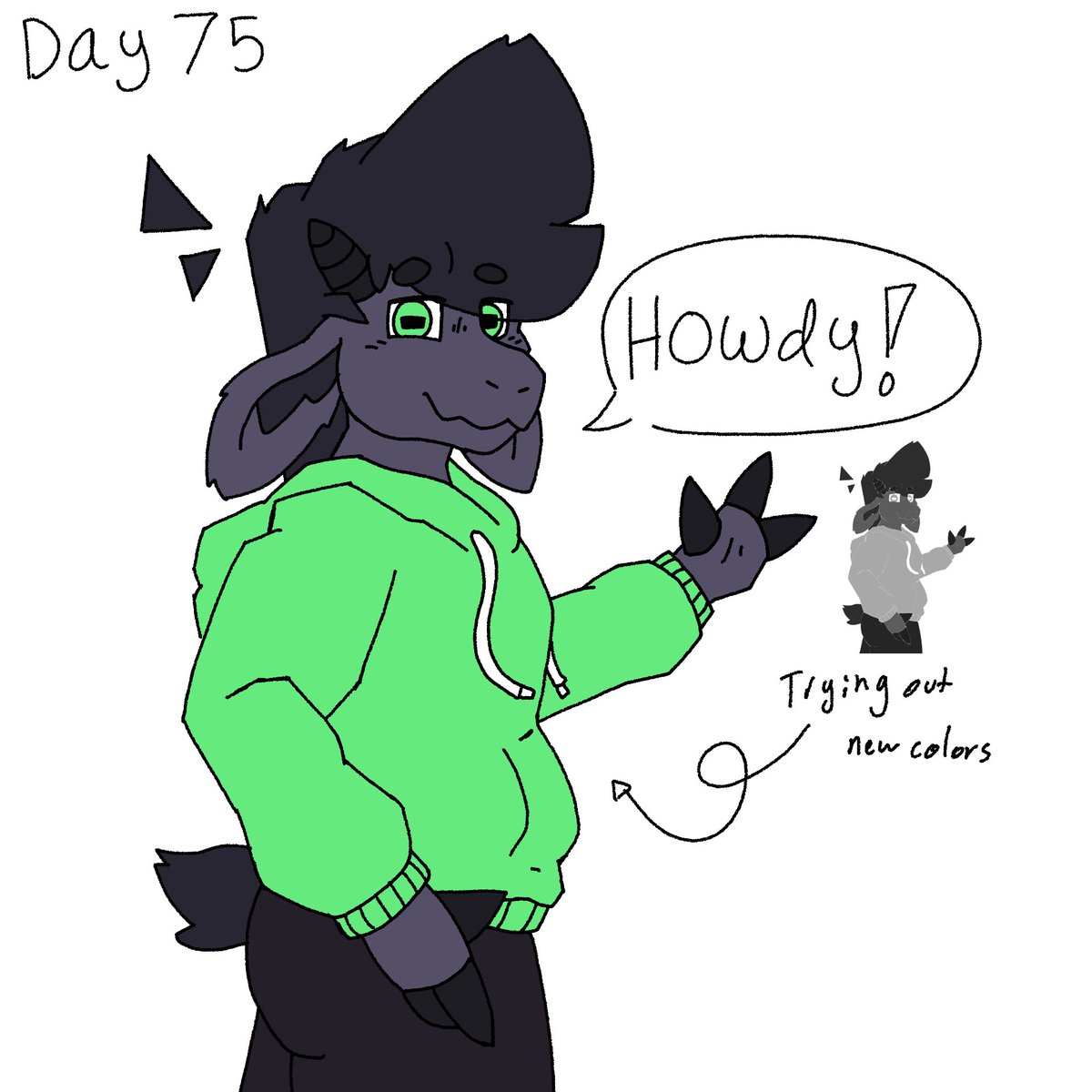 Days 72 - 75

Been doing a mix of different things. Something I have noticed is that I can draw a lot more comfortably than before. It's really hard to explain, but I don't overthink as much anymore, and just, well draw.

#art #2dart #learningtodraw #digitalart #furry