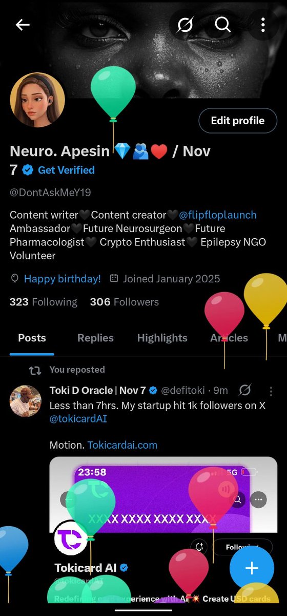 DontAskMeY19's tweet image. Happy birthday to me🎂