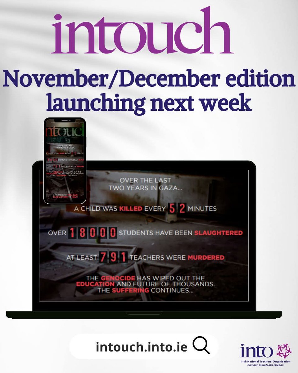 ClassroomAd's tweet image. Powerful front cover 
Landing this coming week
Saw it in full this week and loads of work went into it 
✊