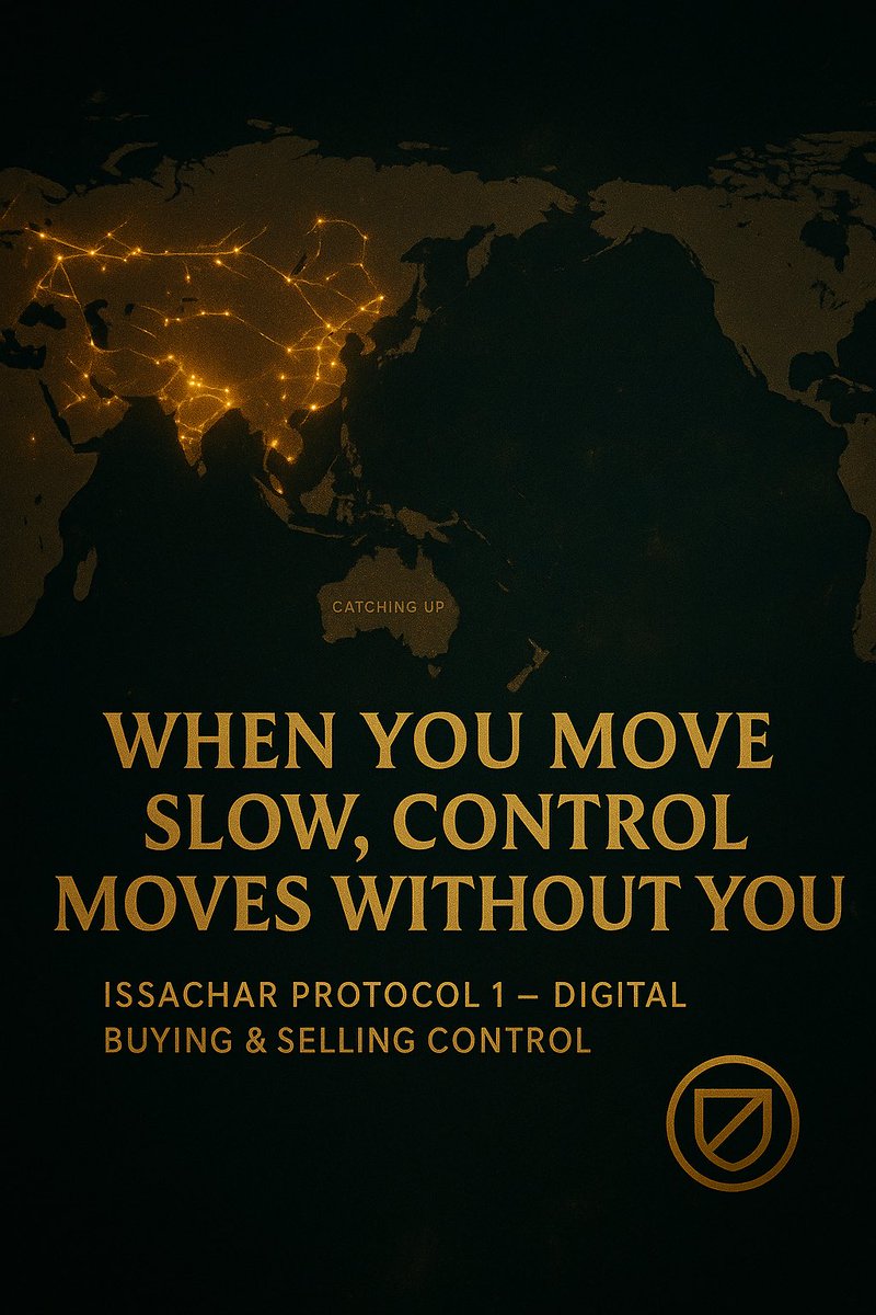 IssacharProtoc's tweet image. Australia’s warning: “We could get left behind.”
Translation — the control rails are already being built elsewhere.

When regulators move slow, markets don’t wait — they migrate.

Those who build early decide who gets to buy and sell later.

#IssacharProtocol #IP1