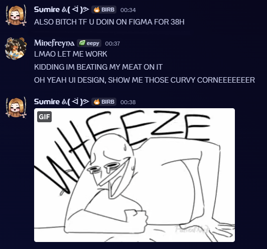 she worked so hard she started loosing her mind...😔