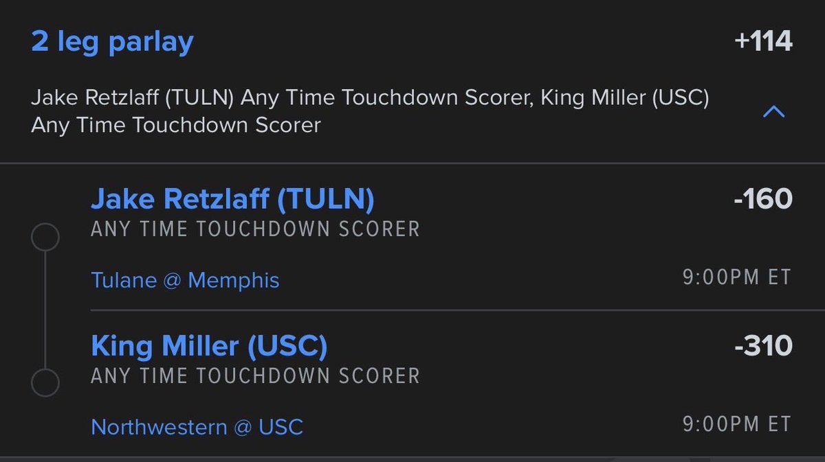 🚨 CFB Friday Night Lights 🏈 

BOL if tailing 🤝 

Plays ➡️ marcusbeau.com