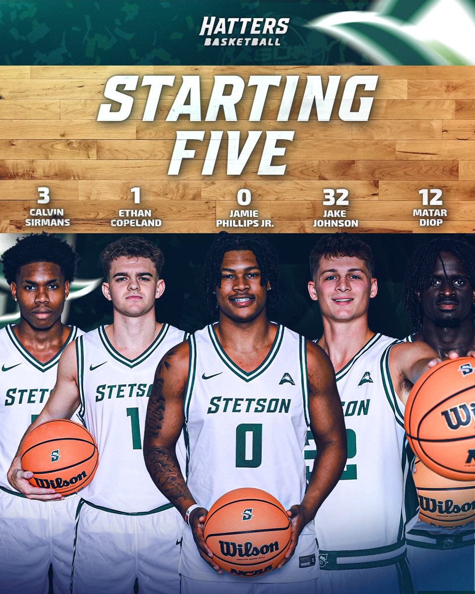 The Starting Five 
#AllHats 🎩