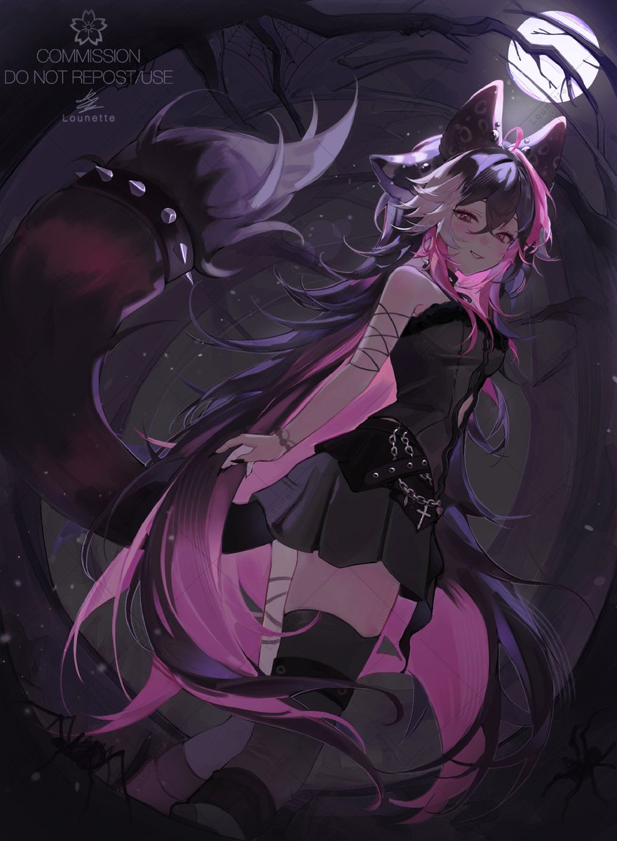 Sketchy illus for #silkchu 🕷️🕸️
Thank you ! ♡