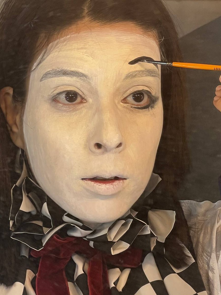 The clown is not funny because she tries to be funny. She is funny because she fails...