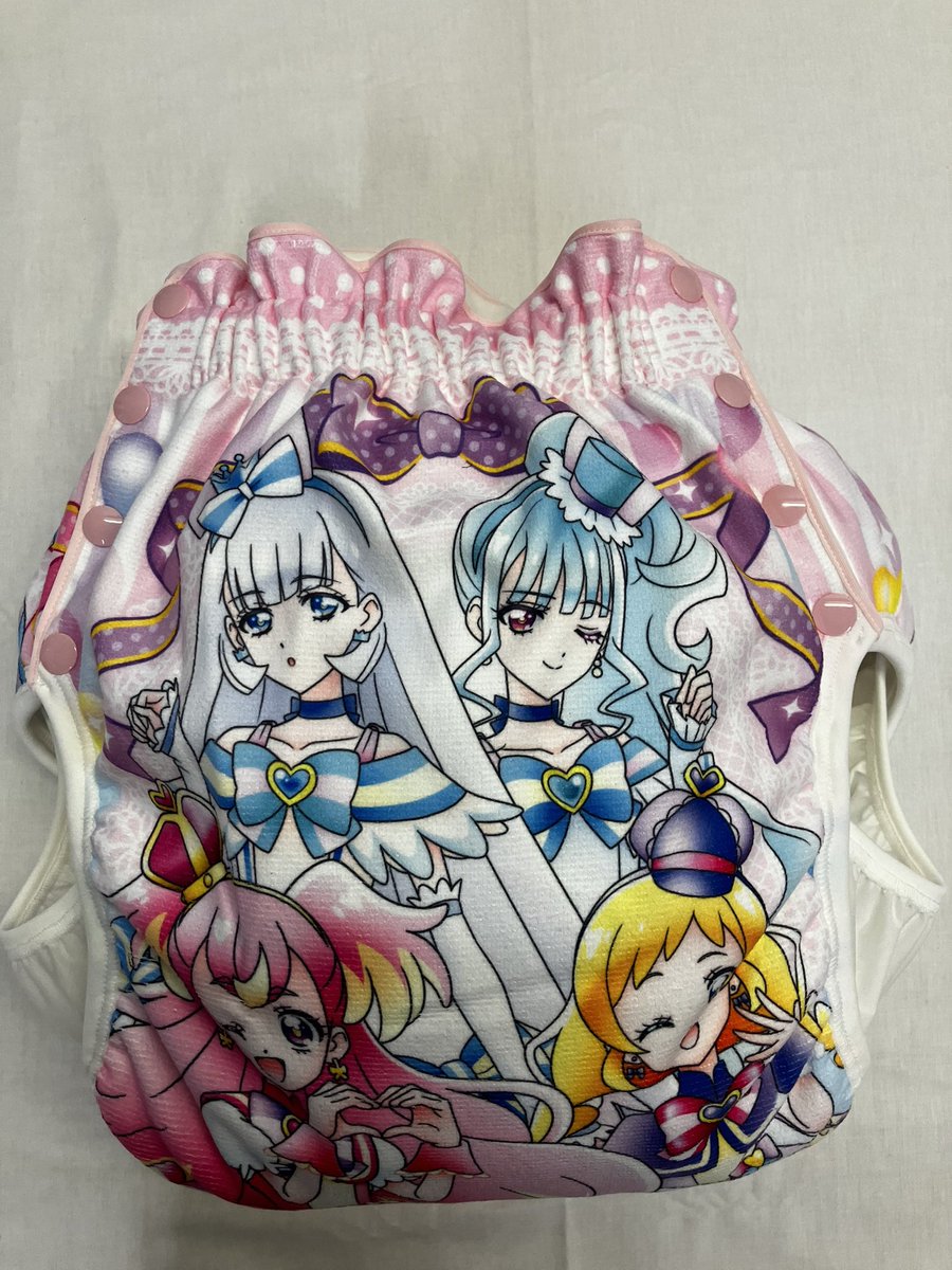 rafine_itou's tweet photo. 股下巾広タイプ

お客様が生地持ち込みで仕立てました。
#オムツ　#diape   #プリキア https://t.co/uVRHIRQQoU
