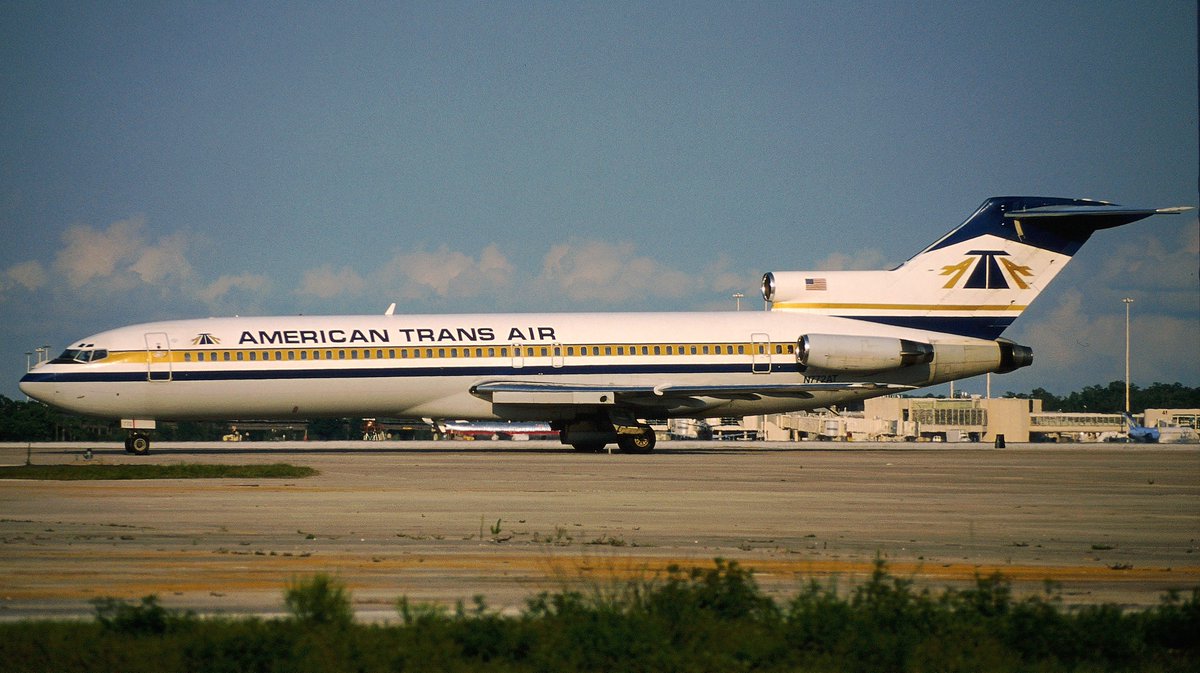 Registration:  N772AT
Aircraft type:  Boeing 727-227 Advanced
MSN/LN:  22003 / 1629
Airline:  American Trans Air (ATA)
Date:  June 06, 1996
Location:  Orlando (MCO)
📷: <a href="/lemwerdersights/">LemWerder (XLW) Sights</a>
#avgeek #B727