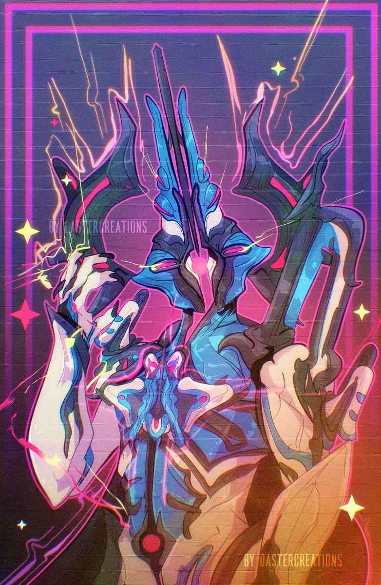 bust-up-commision for /LIQUID12A 
Caliban prime 👽🤖
thankyouu soo much for commish me! 💕📷

#warframe #warframefanart  #playwarframe