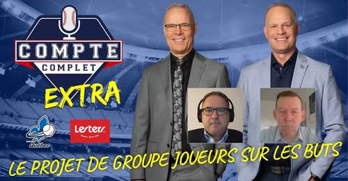 Voici un nouvel épisode de Compte complet EXTRA.
Alain et Marc  rencontrent Michel Frison et Jean Allard, cofondateur du groupe de travail Joueurs sur les buts, qui fait des recherches à propos du retour du baseball majeur à Montréal.

youtube.com/watch?v=EFKwwG…

<a href="/RDSca/">RDS</a>